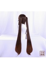 1/3 Delusion Genshin Impact Hu Tao Brown Cosplay Wig